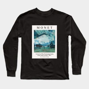 Claude Monet Painting Exhibition Long Sleeve T-Shirt